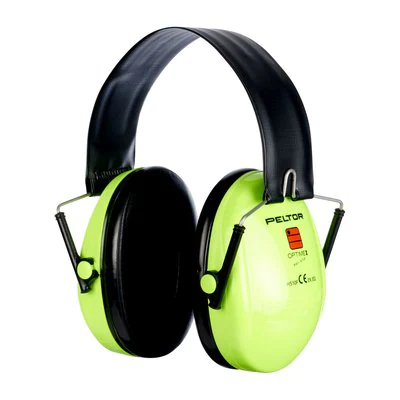 Навушники протишумні 3М H510A-470-GB Оптім-1 HI-VIZ вертикальні 7000103737 фото