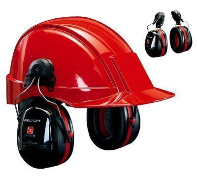 Наушники противошумные 3M H540P3E-413-SV OPTIME III с креплением на каску 7000039624 фото