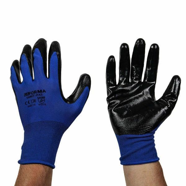 UAFORMA Gloves UANIT PAS - Рукавиці робочі з нітриловим покриттям 999981000008 фото