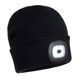 Шапка з світлодіодним головним освітленням Beanie USB, що перезаряджаються B029 PORTWEST B029BKR фото 1
