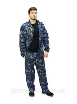 Костюм робочий "Охорона" з брюками - Камуфляж - 44-46 Код: 04 KRD120 фото