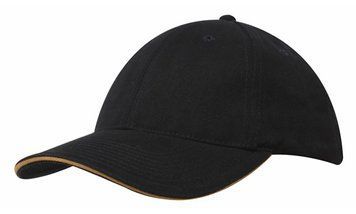 Кепка Brushed Cotton Cap with Trim 4210 фото