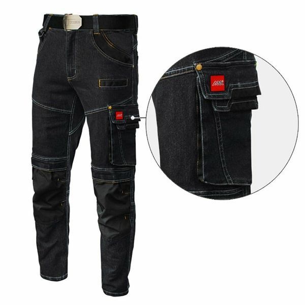 ArtMas JEANS STRETCH Black Trousers - Робочі штани 999981000255 фото