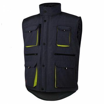 ArtMas Albatros 2 Black Bodywarmer - Робочий утеплений жилет зі світловідбиваючими елементами на кишенях 999981000208 фото