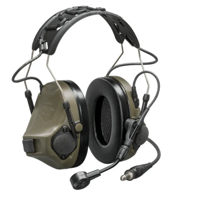 Навушники активні 3M MT14H418A-86 GN PELTOR™ ComTac™ VIII, зелені, 4-контакт (NATO) 7100320872 фото